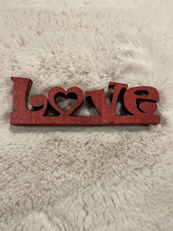 Love block goofy font